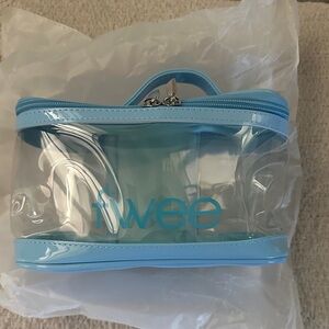 Fwee Clear Blue Cosmetic Bag